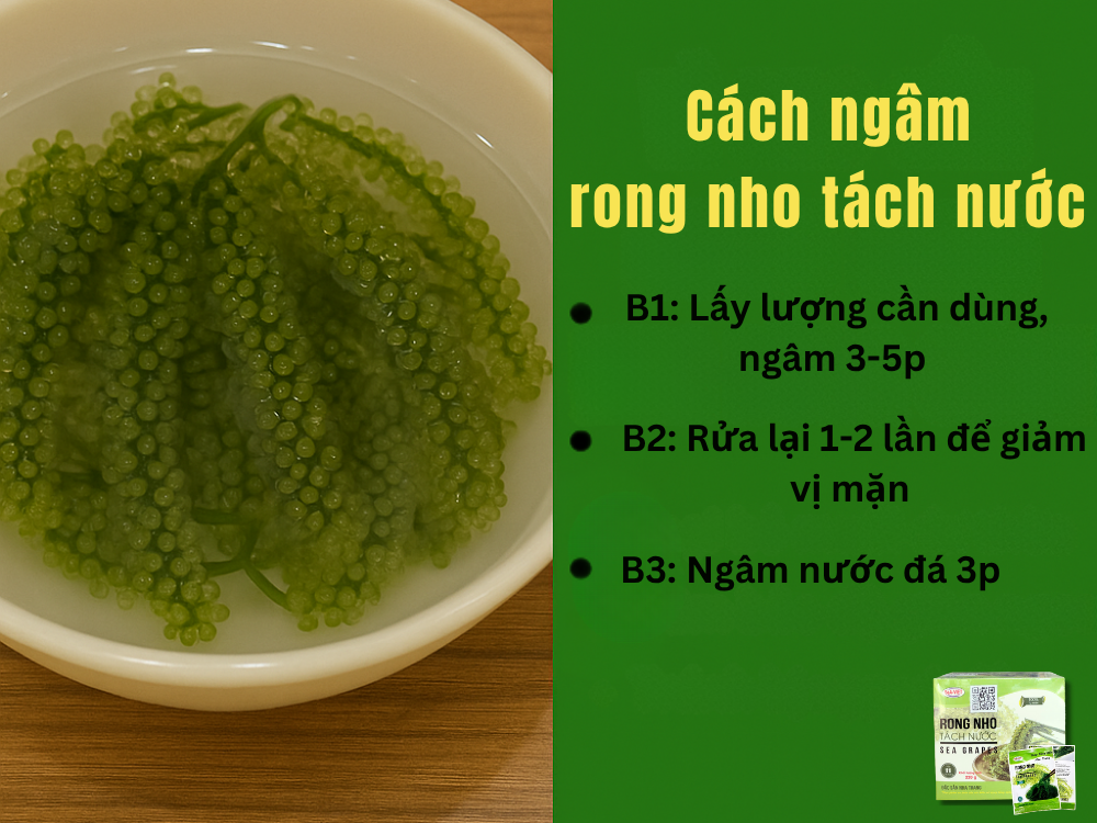 cach-ngam-rong-nho-tach-nuoc